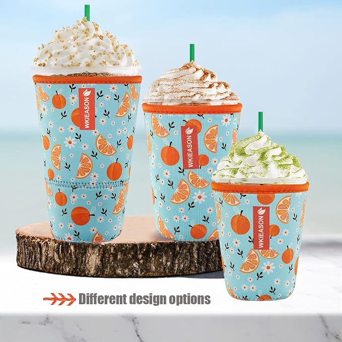 Reusable Iced Coffee Insulator Sleeve - Image 6