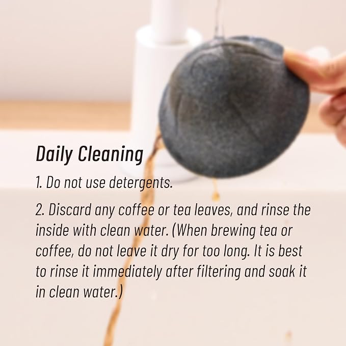 Baalaka Pour Over Coffee Dripper Set, Reusable Ceramics Coffee Filter, - Image 7