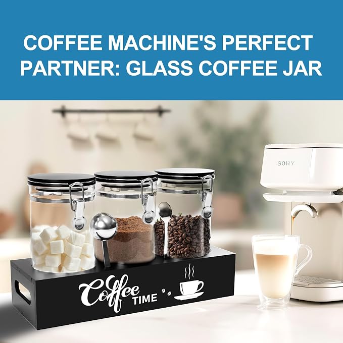 3PCS Glass Coffee Containers - Image 4
