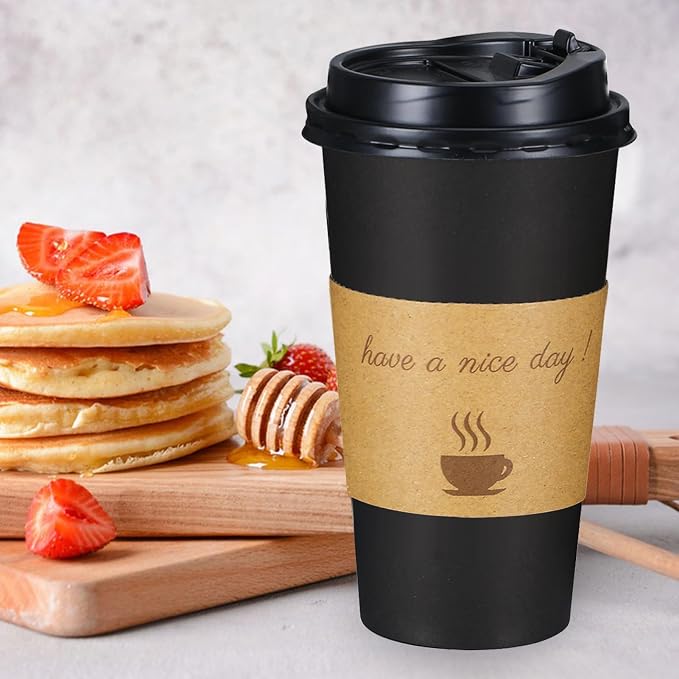 Lamosi 20 oz Disposable Coffee Cups - Image 5
