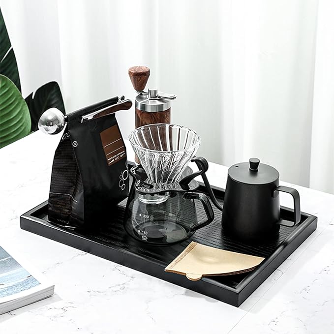 16 x 11 Inches Extra Large Solid Wood Serving Tray - Image 4