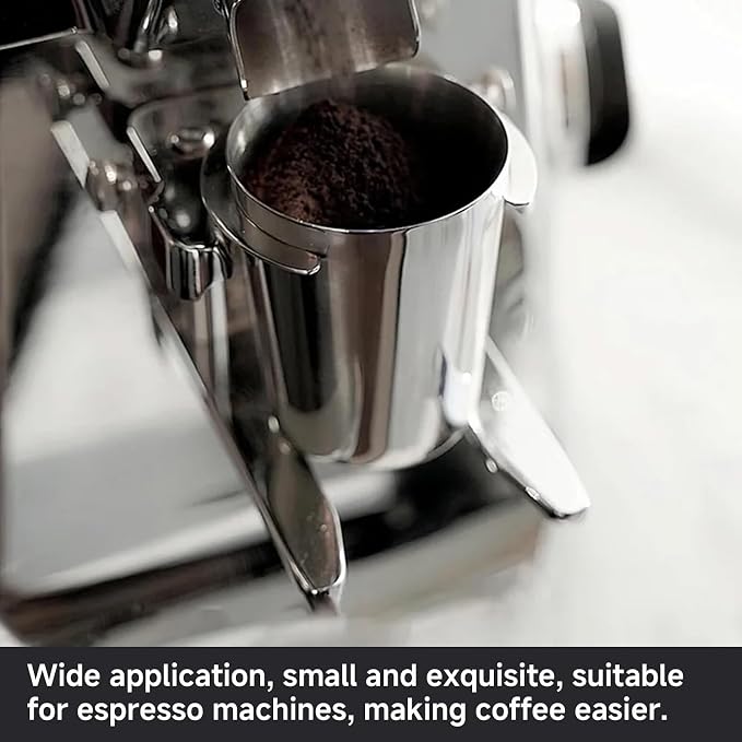 Coffee Dosing Cup 51mm Coffee Bean Dosing Cup, Stainless Steel Coffee Dosing - Image 5