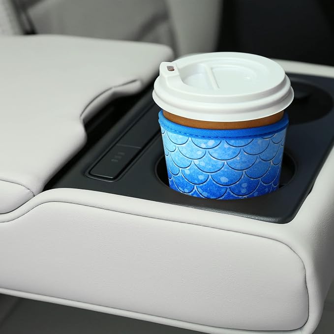 Patelai 4 Pieces Reusable Iced Coffee Sleeve Cup Insulator - Image 6