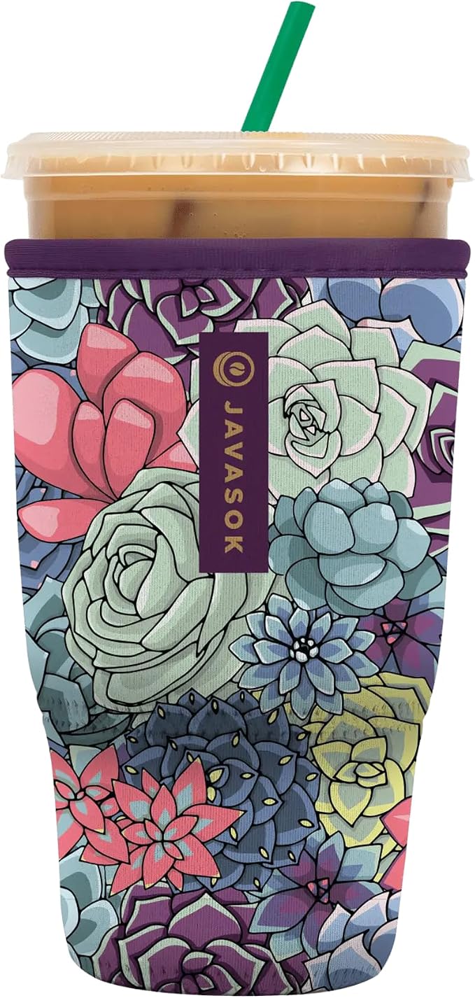Sok It JavaSok Iced Coffee & Cold Soda Insulated Neoprene Cup Sleeve - Image 3