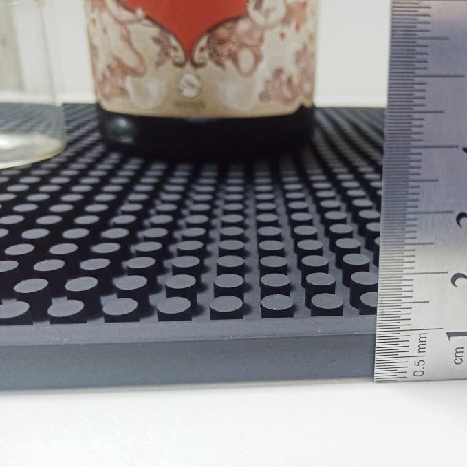 Premium Bar Mat 27.5x15.8inch big Large rectangle Strong Thick Durable and by ZonXBzome