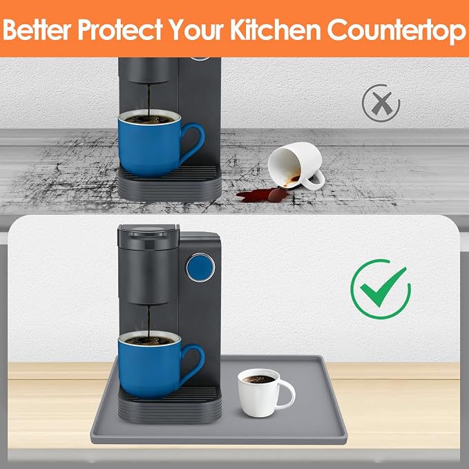 TOHONFOO Silicone Coffee Maker Mat - Image 3
