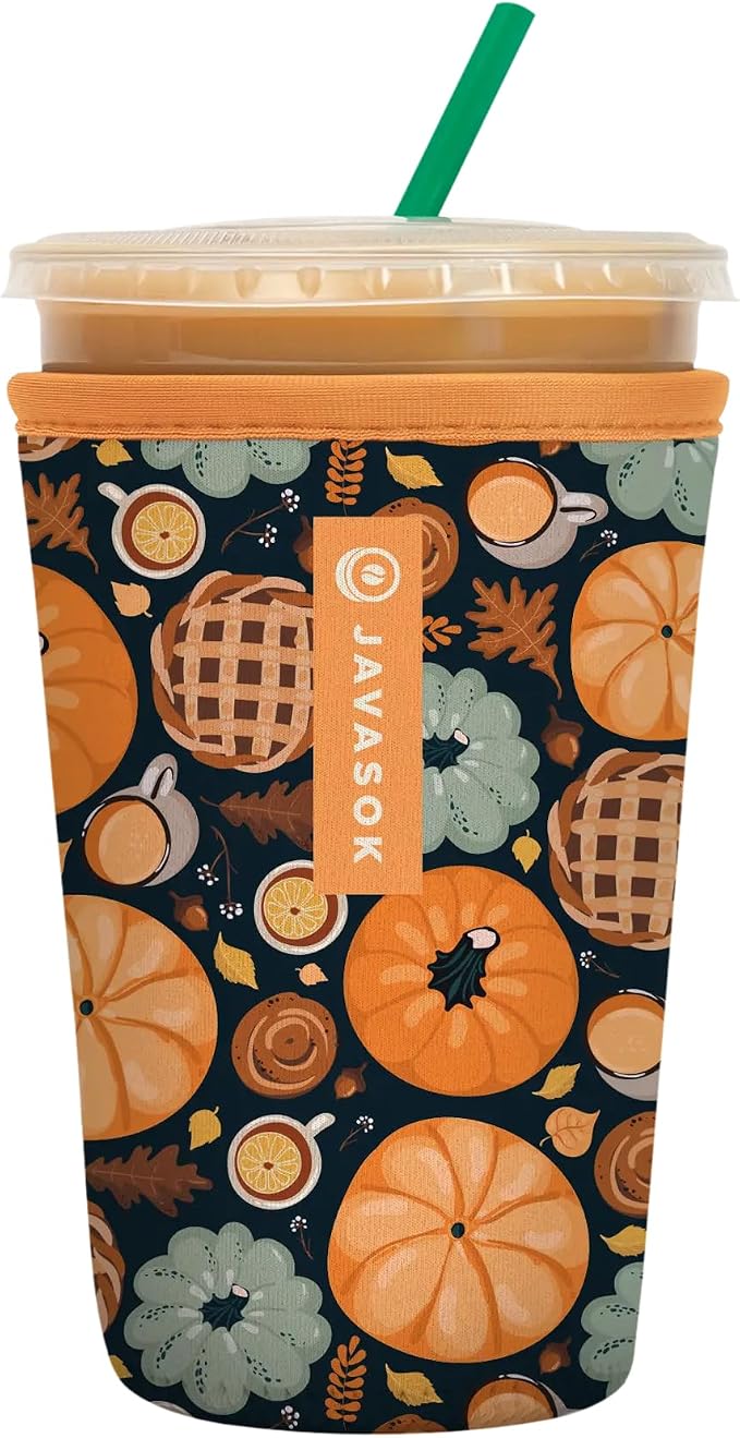 Sok It JavaSok Iced Coffee & Cold Soda Insulated Neoprene Cup Sleeve by SokIt