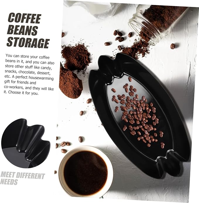 500g Coffee Bean Display Tray Lightweight Measuring and Serving Tray - Image 3