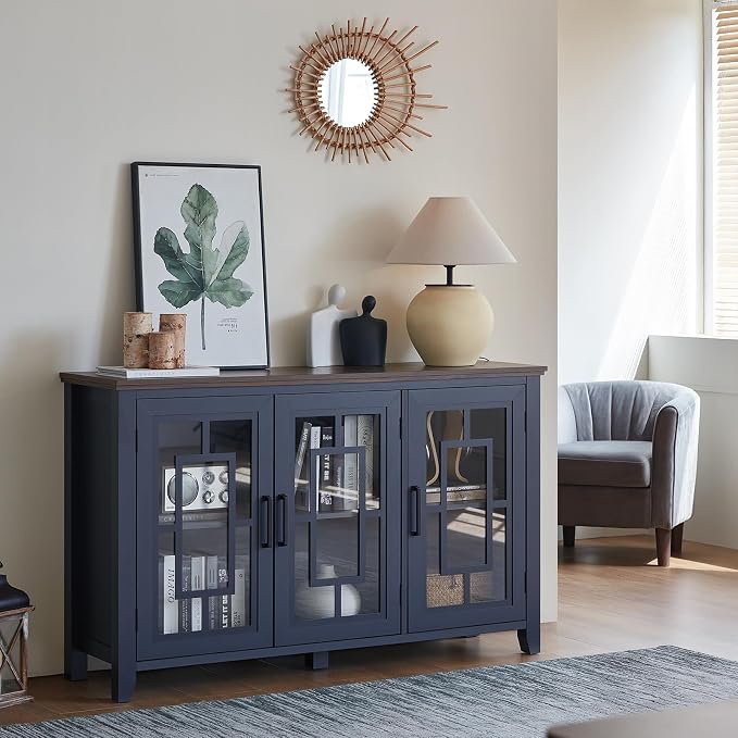 Joaxswe Large Sideboard Buffet Cabinet - Image 3