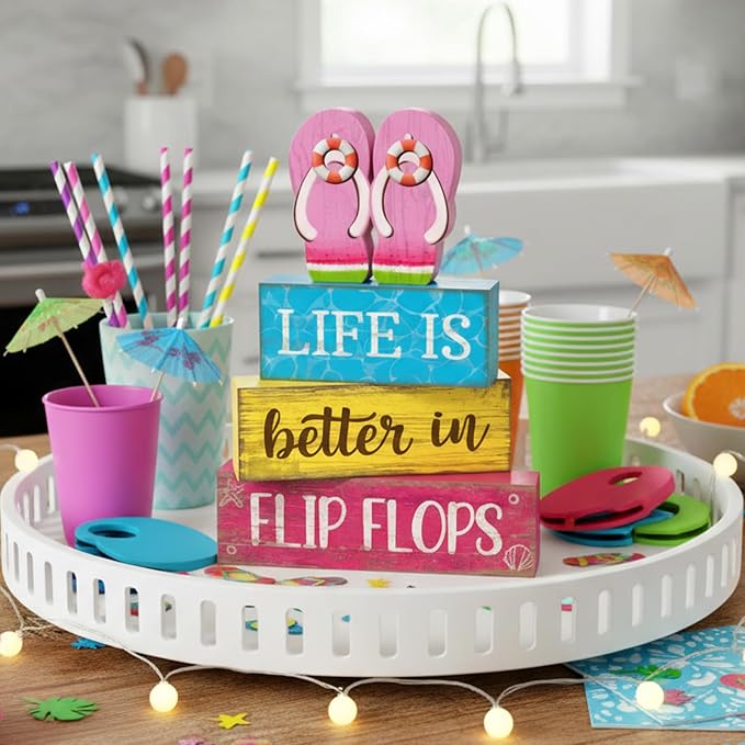 Yuntau 4 Pcs Summer Decorations - Image 9