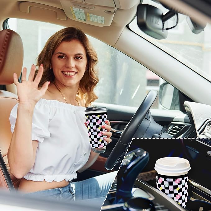 3 Pack Reusable Sleeve for Iced Coffee Cup, Coffee Neoprene Sleeve for Iced&Hot - Image 4