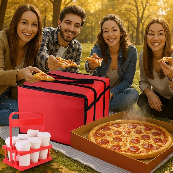 Bodaon Insulated Pizza Delivery Bag 20x20x14 - Image 7