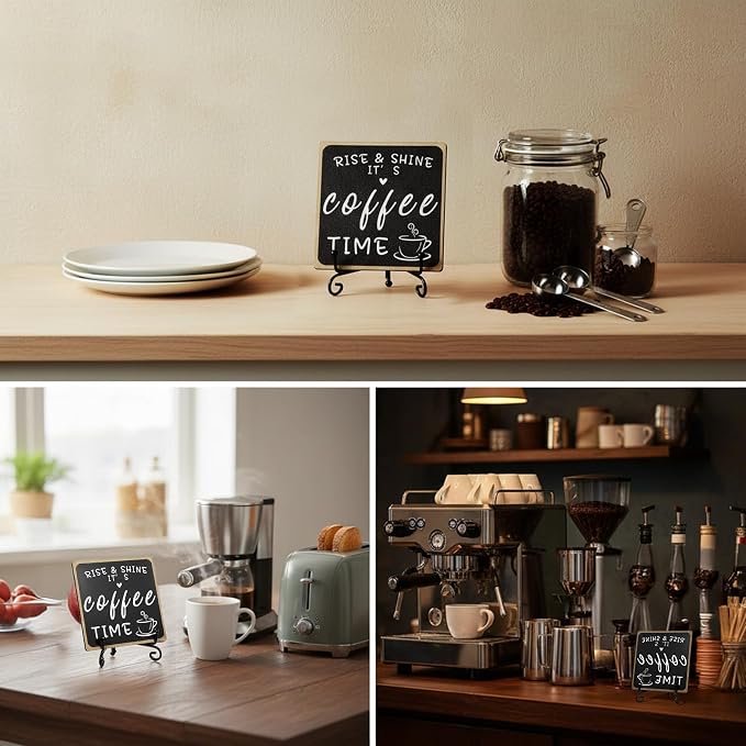 Wooden Coffee Signs, Coffee Bar Sign - Image 4