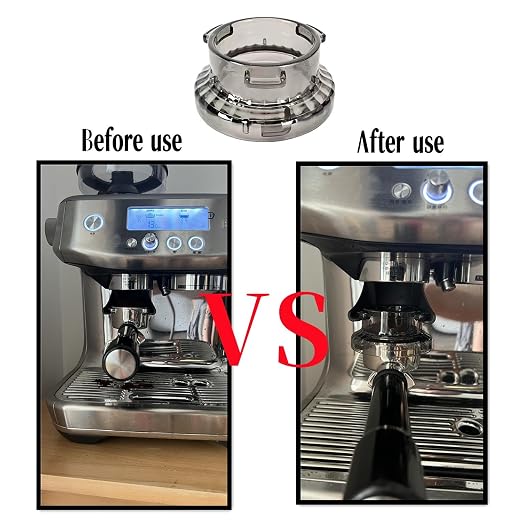 54mm Espresso Dosing Funnel and Puck Screen Set - Image 5