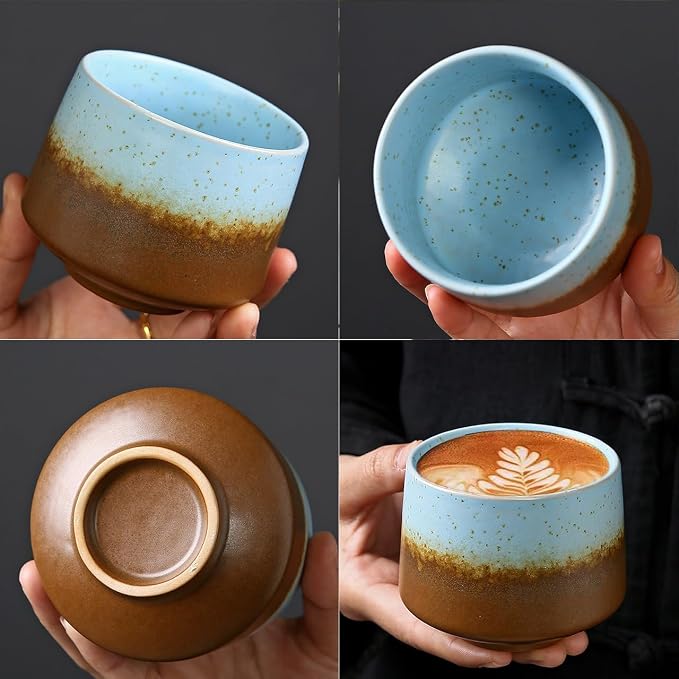 ceramic espresso cups expresso cups expresso cups set of 4 cute espresso cups - Image 4
