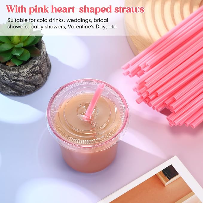 Ziliny 50 Sets Clear Plastic Cups - Image 2