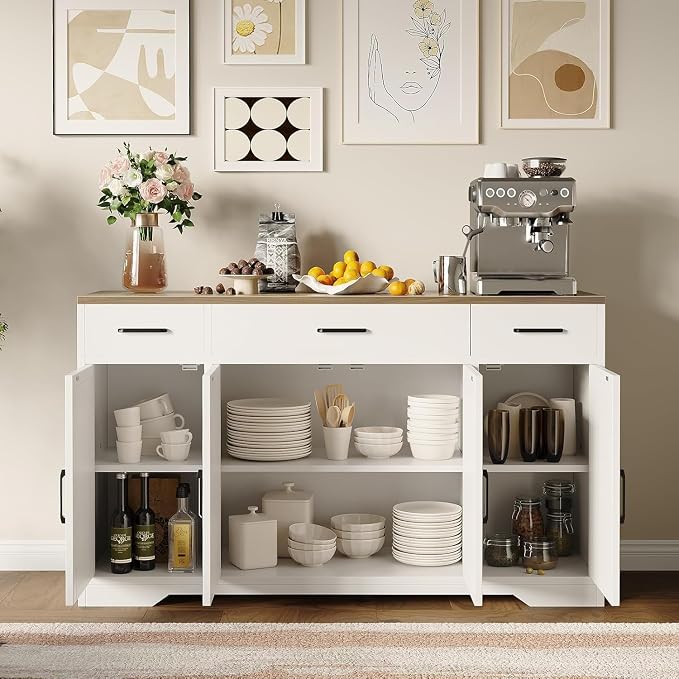 Modern Buffet Sideboard Kitchen Storage Cabinet - Image 6
