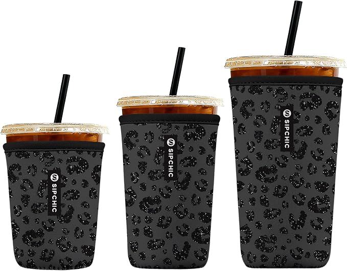 Iced Coffee Sleeve – Neoprene Reusable Cup Sleeves by Unknown