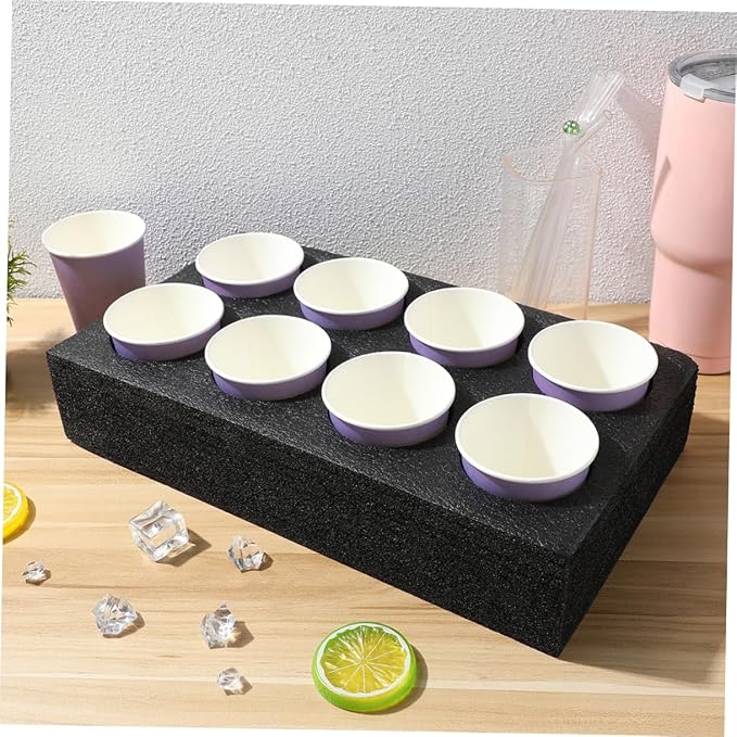 MAGICLULU 2pcs Milk Tea Cup Holder Foam Takeout Tray Efficient Beverage - Image 6