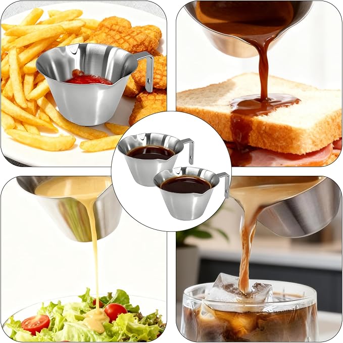 2 Pcs Stainless Steel Espresso Cups - Image 7