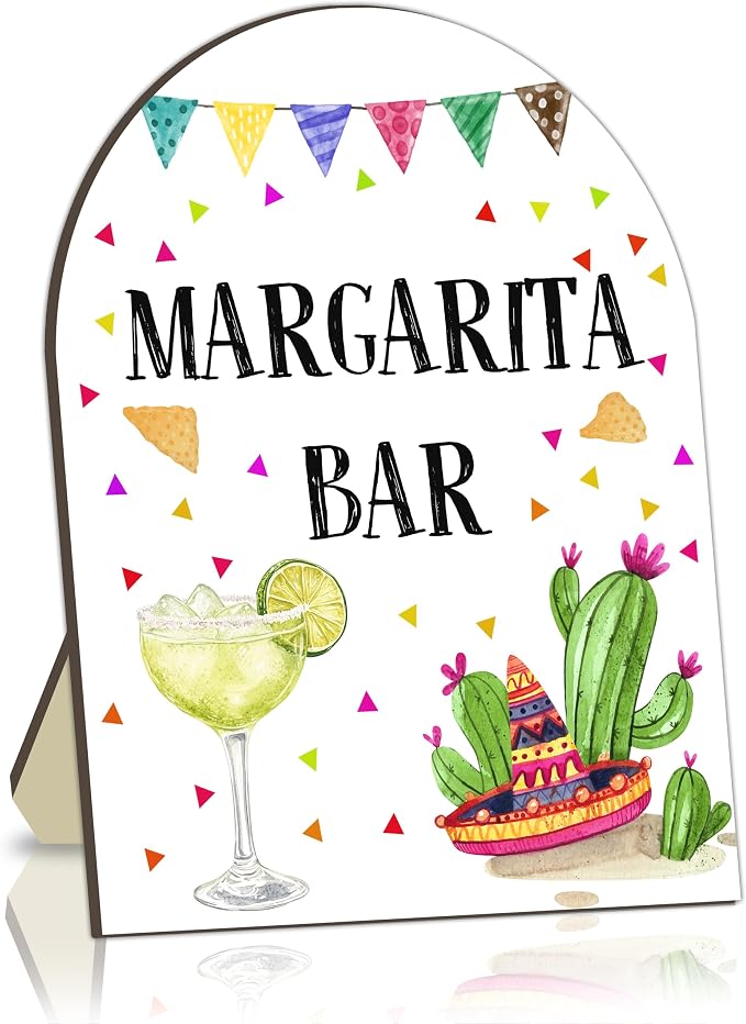 Margarita Bar Sign, Cocktail Bar Station Sign by Unknown