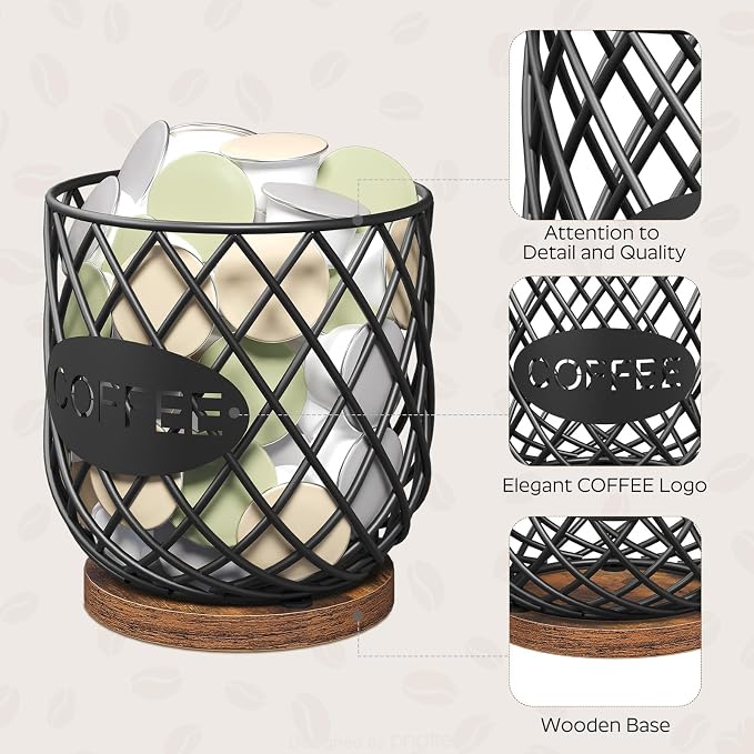 YATINEY Coffee Pod Holder Organizer, Holder - Image 4