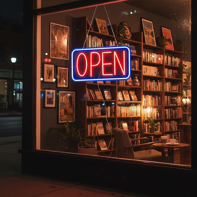 Open Sign for Business, LED Dimmable Neon Light - Image 3