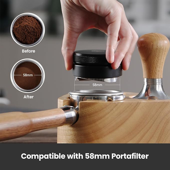 Gemilai 58mm Coffee Distributor, Espresso Coffee Tamper, Professional Coffee - Image 2