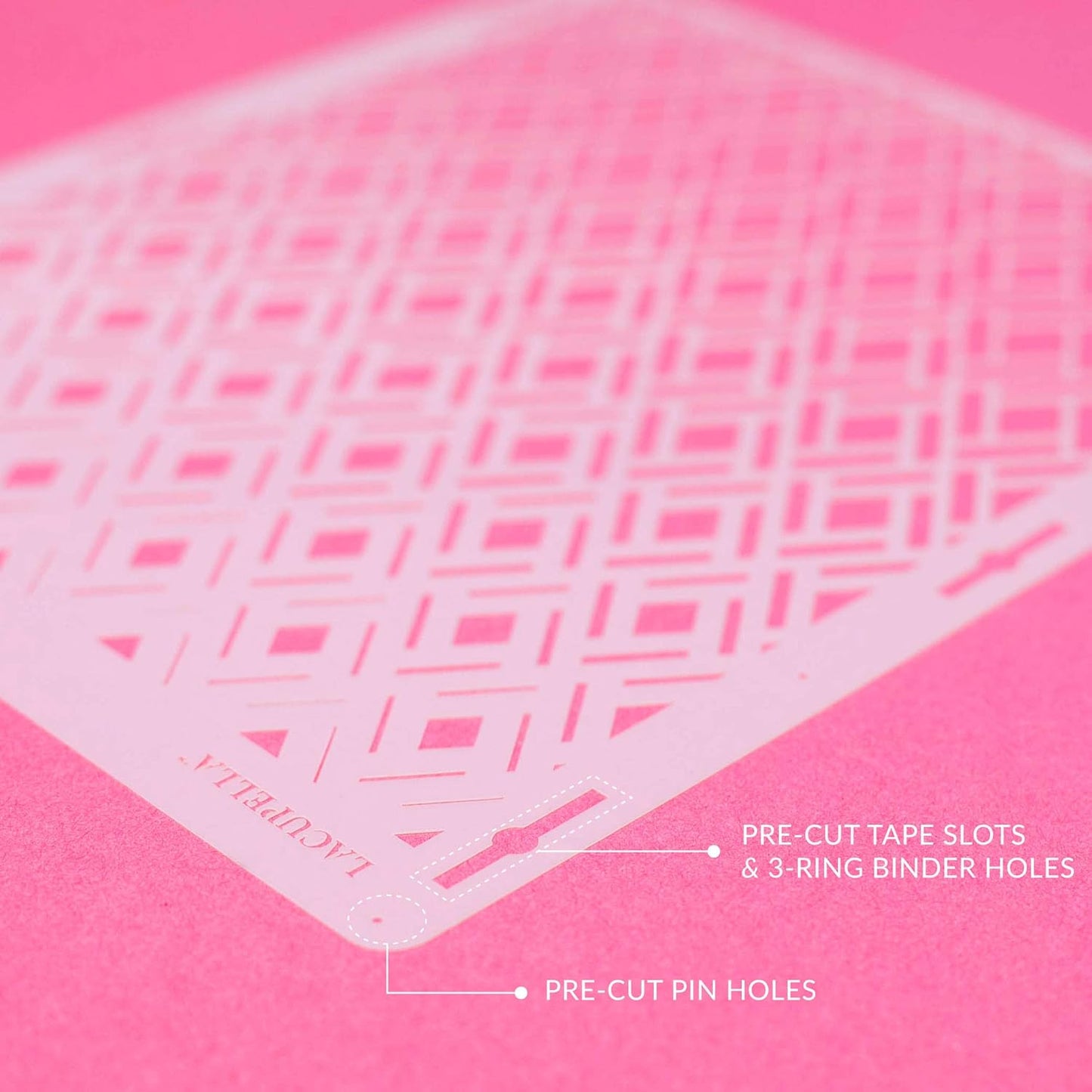 Stacking Leaf Large Cake and Baking Decorating Stencil (ELLEA)