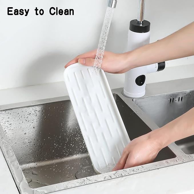 MicoYang Silicone Kitchen Sink Organizer Tray - Image 7