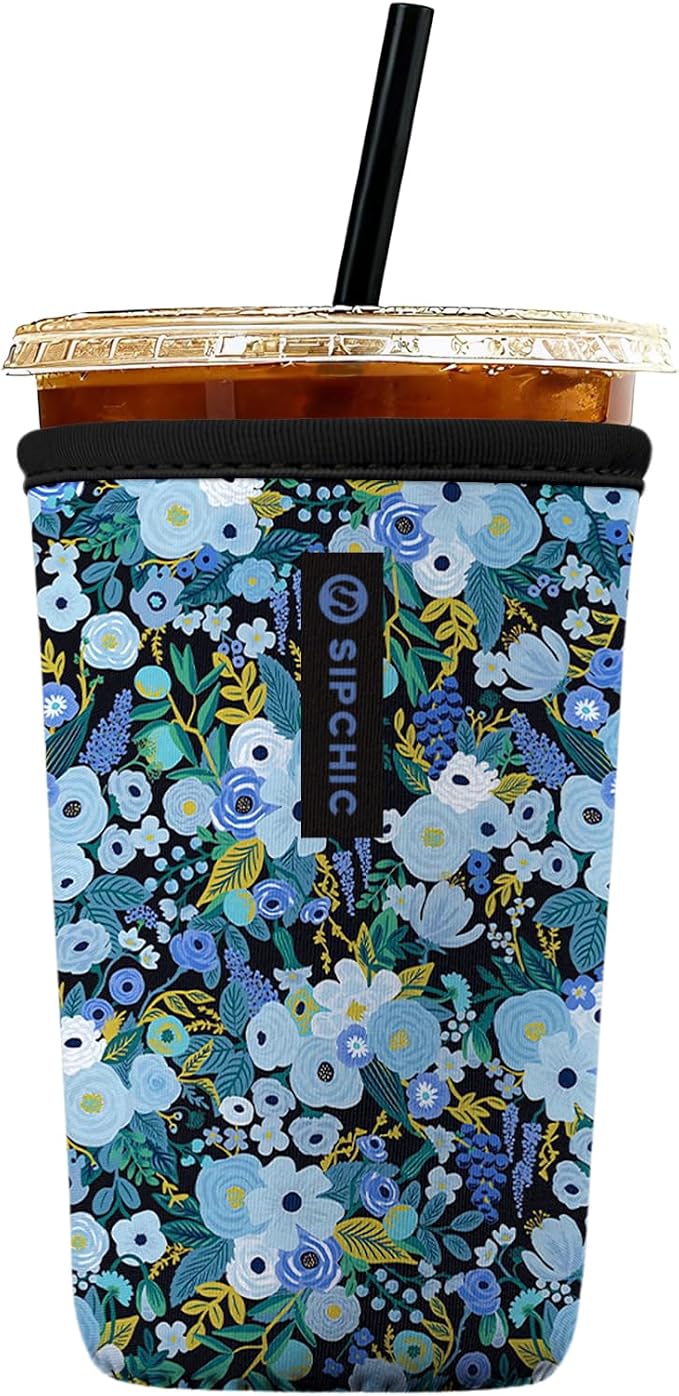 Iced Coffee Sleeve – Neoprene Reusable Cup Sleeves by Unknown