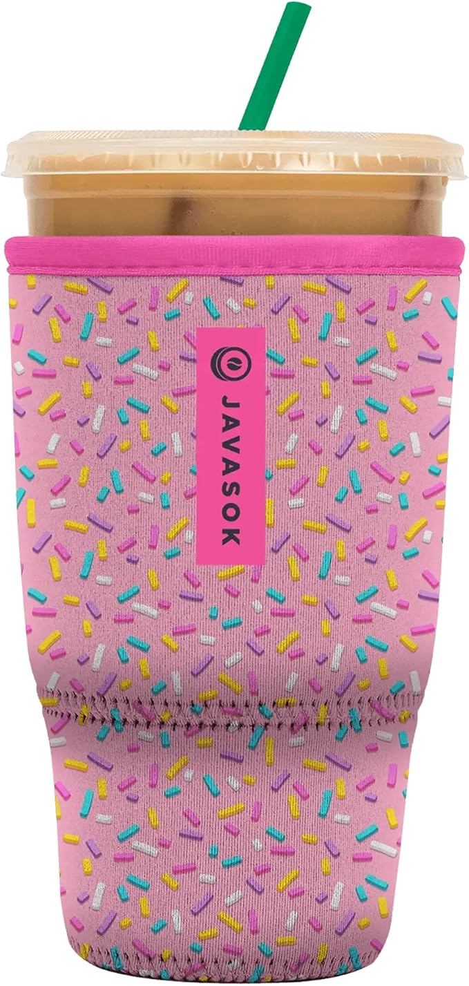 Sok It JavaSok Iced Coffee & Cold Soda Insulated Neoprene Cup Sleeve by SokIt