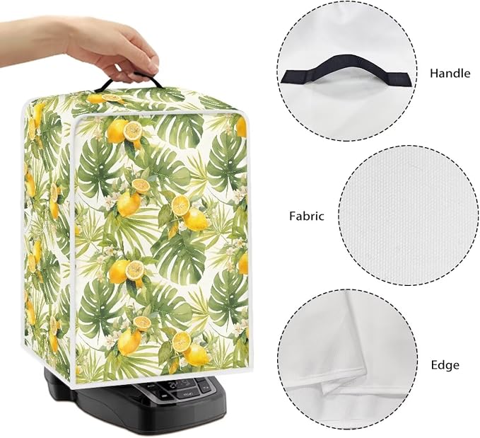 Lemon Coffee Machine Cover Heavy Duty Heat Resistant Waterproof Protective - Image 5
