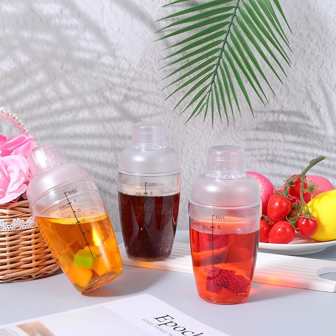 12 Pcs Plastic Cocktail Shaker - Image 5