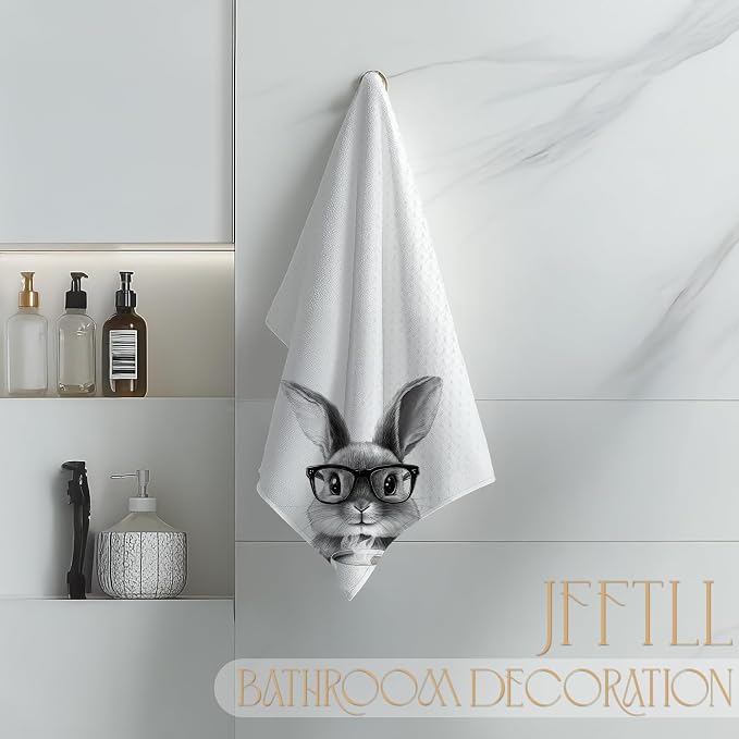 Funny Bunny Kitchen Dish Towels, Gifts - Image 4