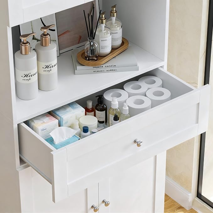 Tall Bathroom Storage Cabinets - Image 4