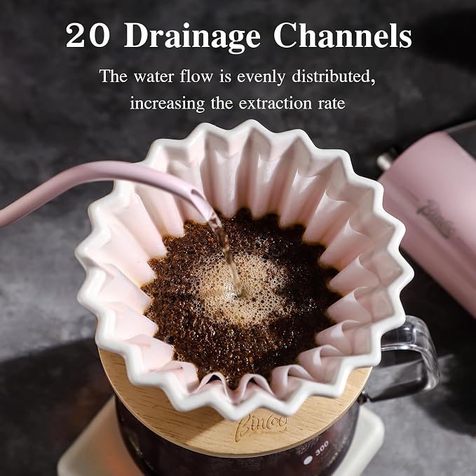 Bincoo 500ML Pour Over Coffee Maker Set - Image 3