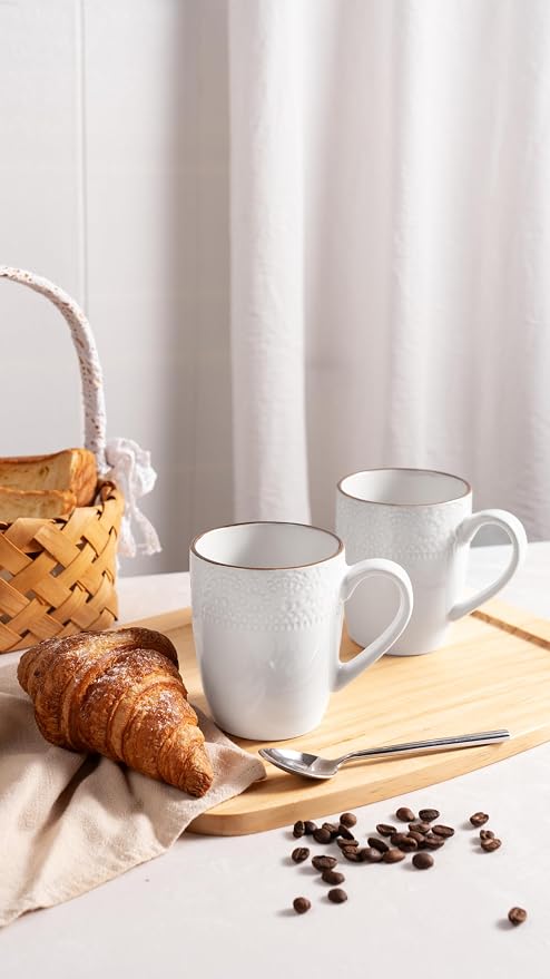 famiware Coffee Mugs Sets for 4, 12 oz Mug Set, Coffee Cups - Image 7