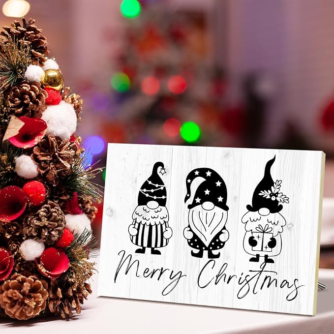 Santa Claus Merry Christmas Signs - Image 4