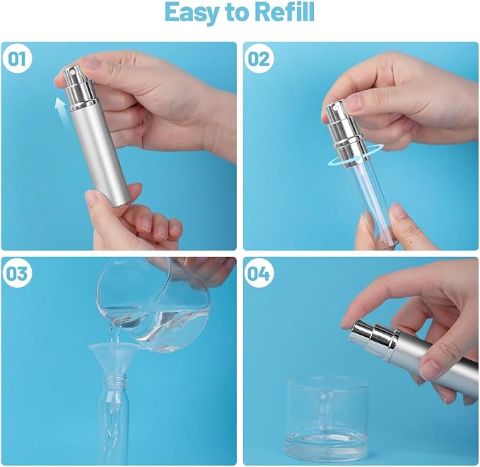 Cocktail Atomizer Coffee Bean Spritzer, Refillable Perfume Atomizer RDT Spray - Image 3