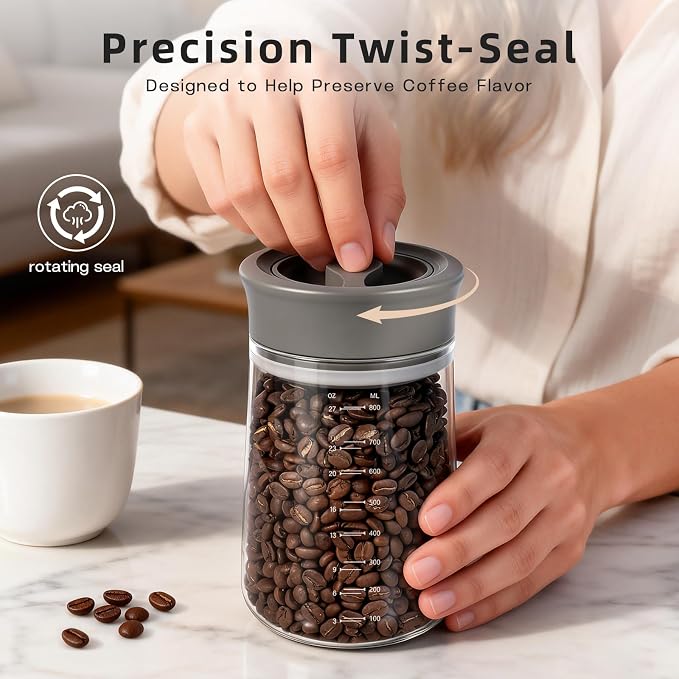 Coffee Canister, Glass Jars - Image 4