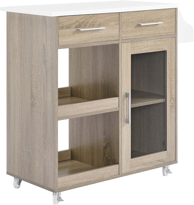 Modway Culinary Rolling Kitchen Cart by Modway