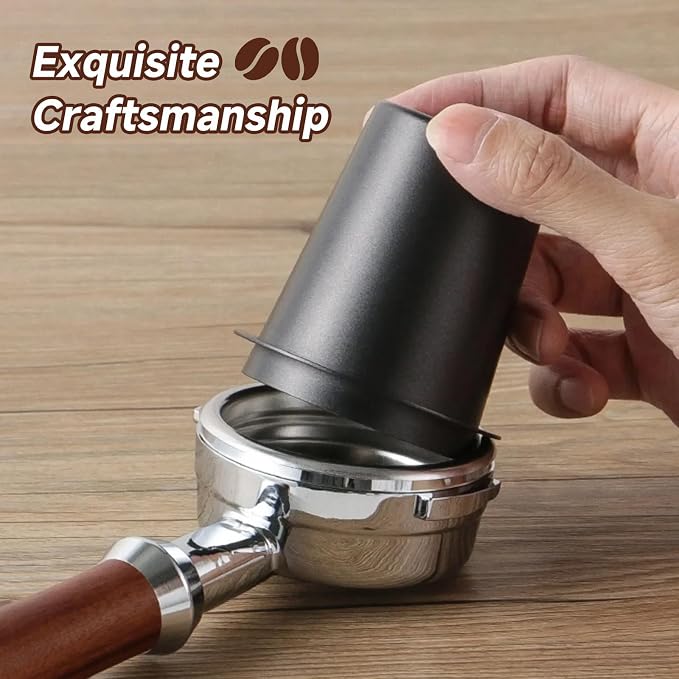 Coffee Dosing Cup 51mm, Stainless Steel Espresso Dosing Cup - Image 4