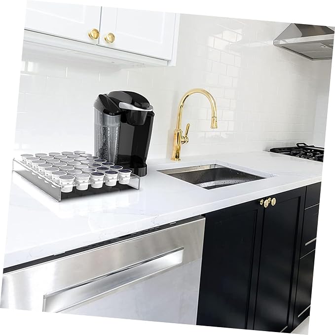 Alipis Transparent Acrylic Coffee Capsules Rack Coffee Pod Storage Organizer - Image 5