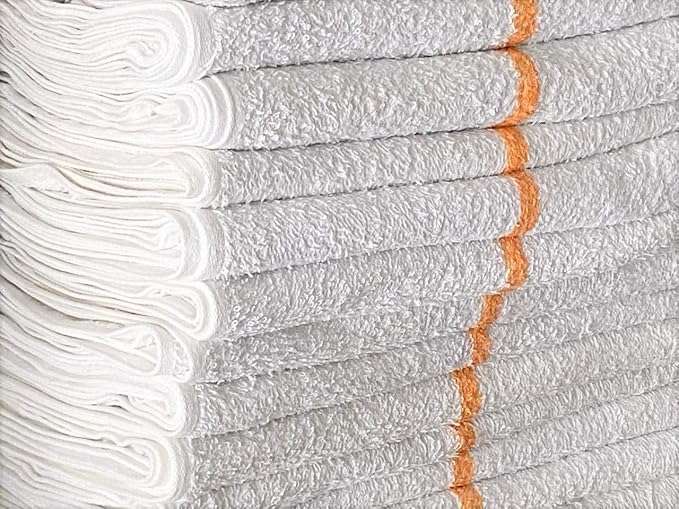 All Purpose Bar Mop Cleaning Towels, 12 Pack, Cotton Terry Towels 16X19 in by Unknown