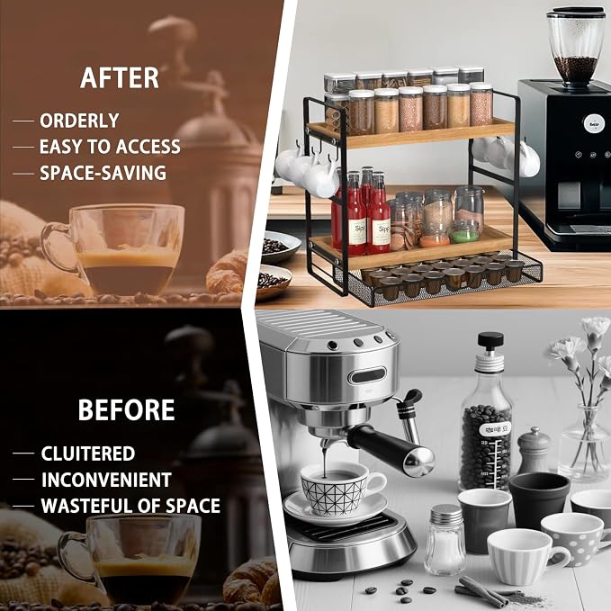 LEMIKKLE Coffee Station Organizer - Image 5