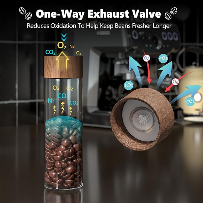 Single Dose Coffee Bean Storage Tubes Coffee Storage Container - Image 2