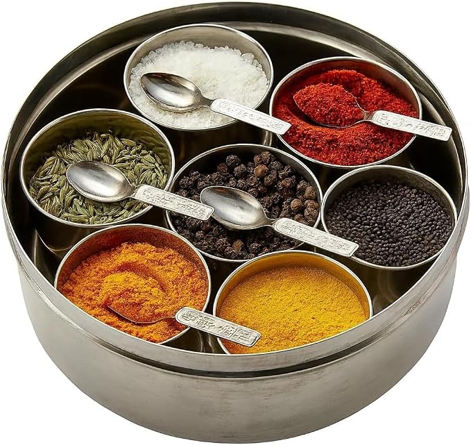 Mini Spoon Set of 12 for Spice Box Small Stainless Steel Spoons for Masala - Image 5