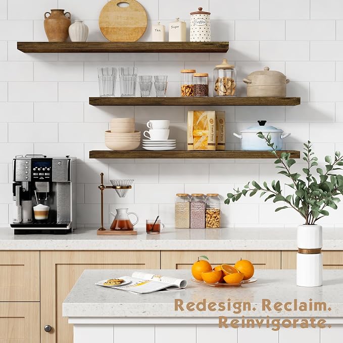 Forbena 36 Inch Floating Shelves - Image 3