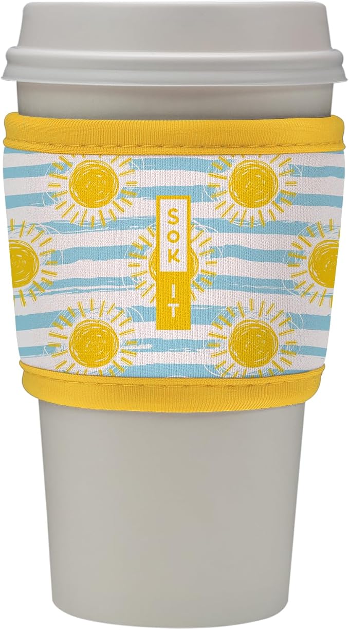 Sok It HotSok Coffee & Tea Reusable Insulated Neoprene Cup Sleeve by SokIt